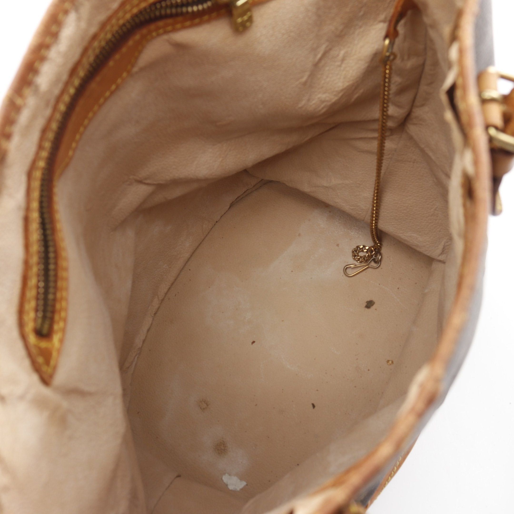 Louis Vuitton Louis Vuitton Bucket Gm Monogram Shoulder Bag Leather Brown Size ONE SIZE - 3 Thumbnail