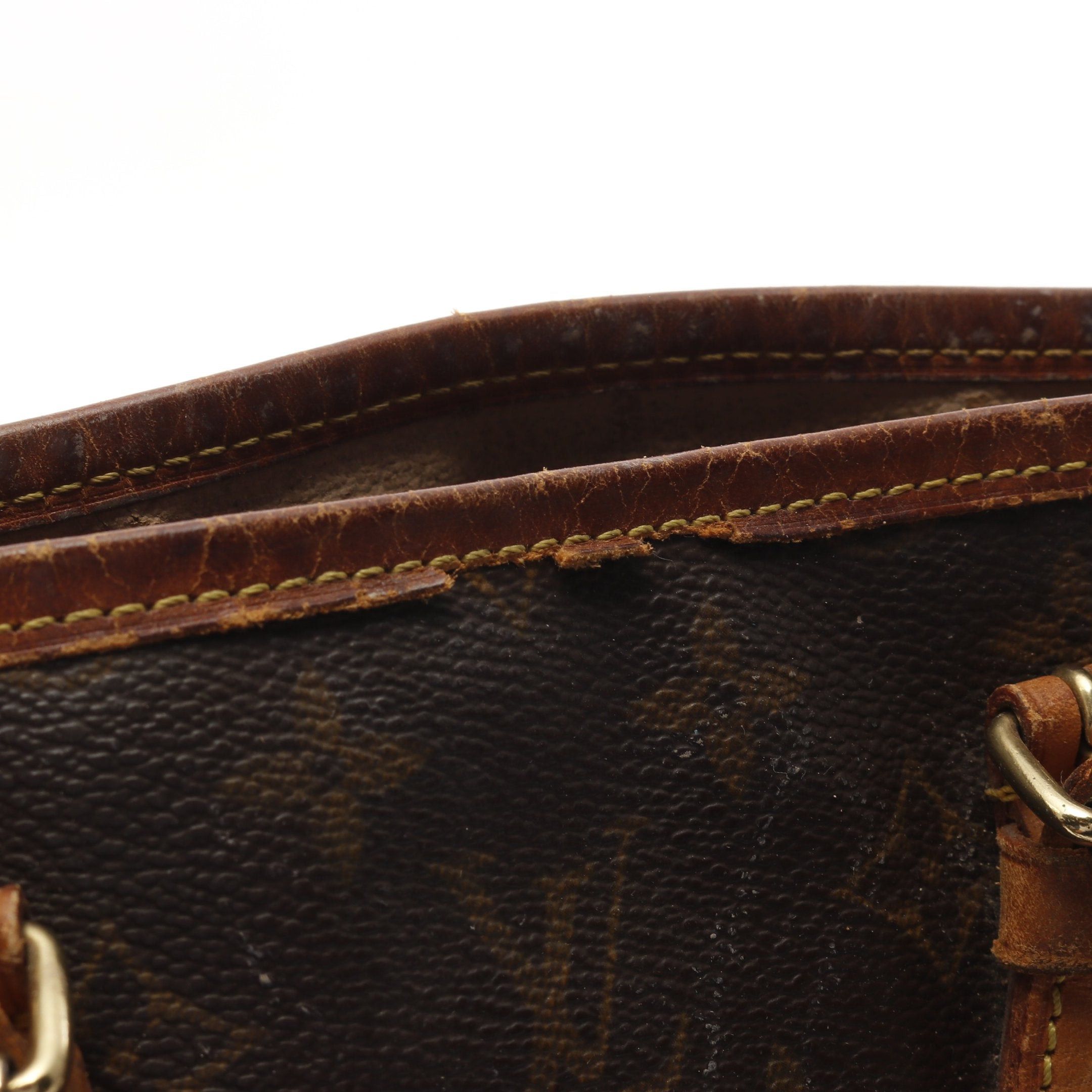 Louis Vuitton Louis Vuitton Bucket Pm Monogram Handbag Leather Brown Size ONE SIZE - 14 Thumbnail