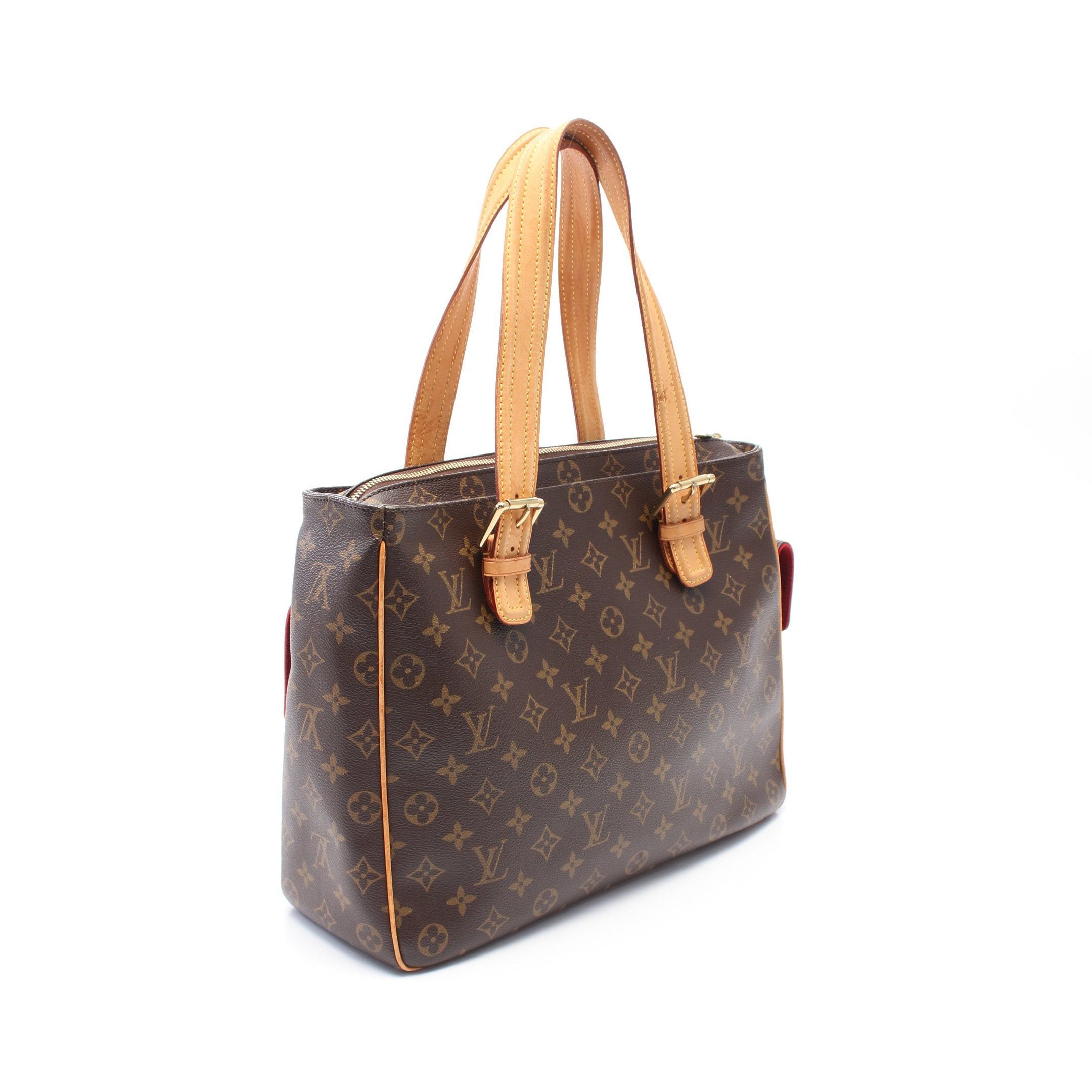 Louis Vuitton Louis Vuitton Multi-Priest Monogram Handbag Leather Brown Size ONE SIZE - 2 Thumbnail