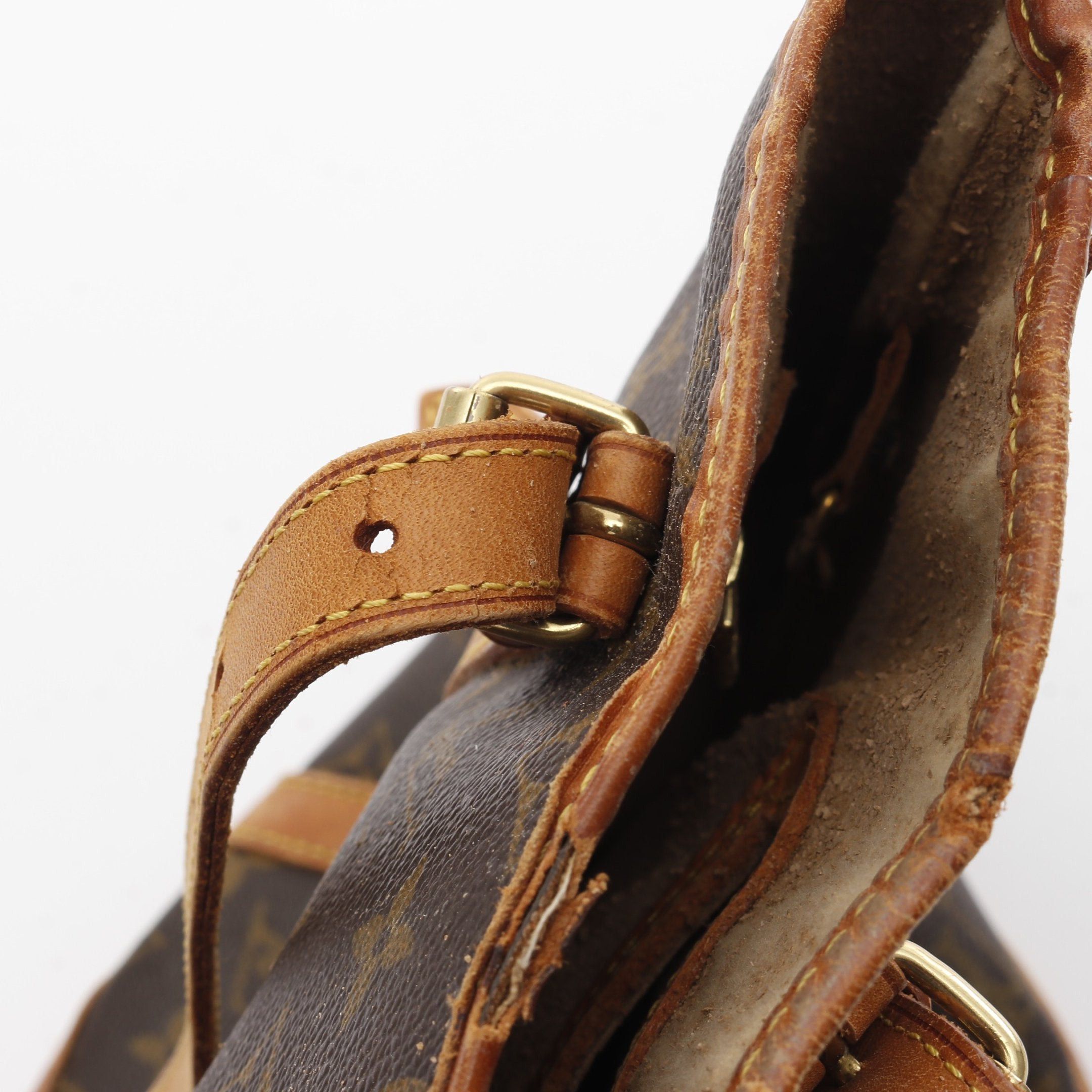 Louis Vuitton Louis Vuitton Bucket Gm Monogram Shoulder Bag Leather Brown Size ONE SIZE - 13 Thumbnail