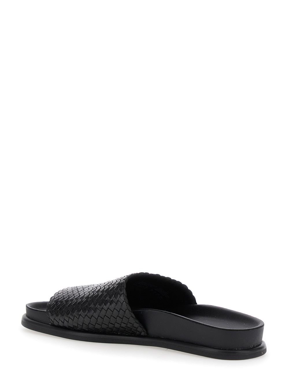 Vagabond Black Sandals with Braided Design in Leather Woman Size US 10 / IT 40 - 3 Thumbnail