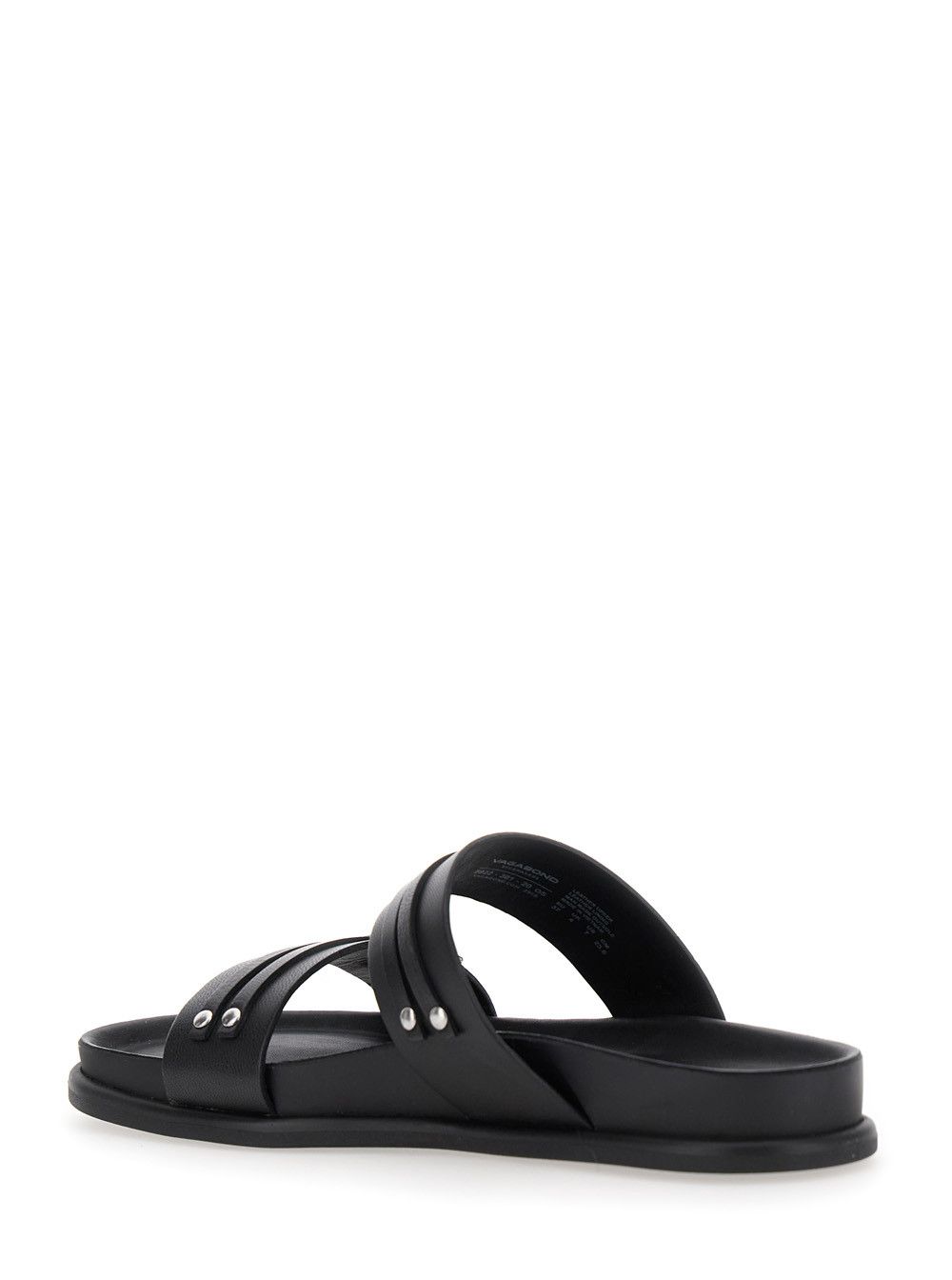 Vagabond 'Effie' Black Sandals with Two Buckle Closure in Leather Woman Size US 10 / IT 40 - 3 Thumbnail