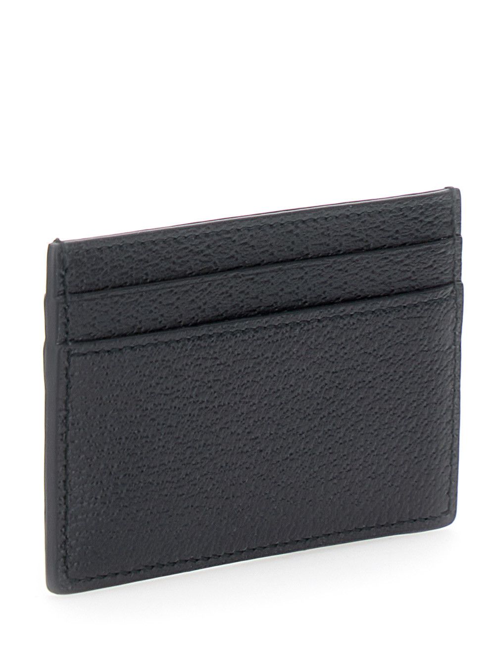 Gucci 'GG Marmont' Black Card Holder with GG Logo on the Front in Leather Men Size ONE SIZE - 3 Thumbnail