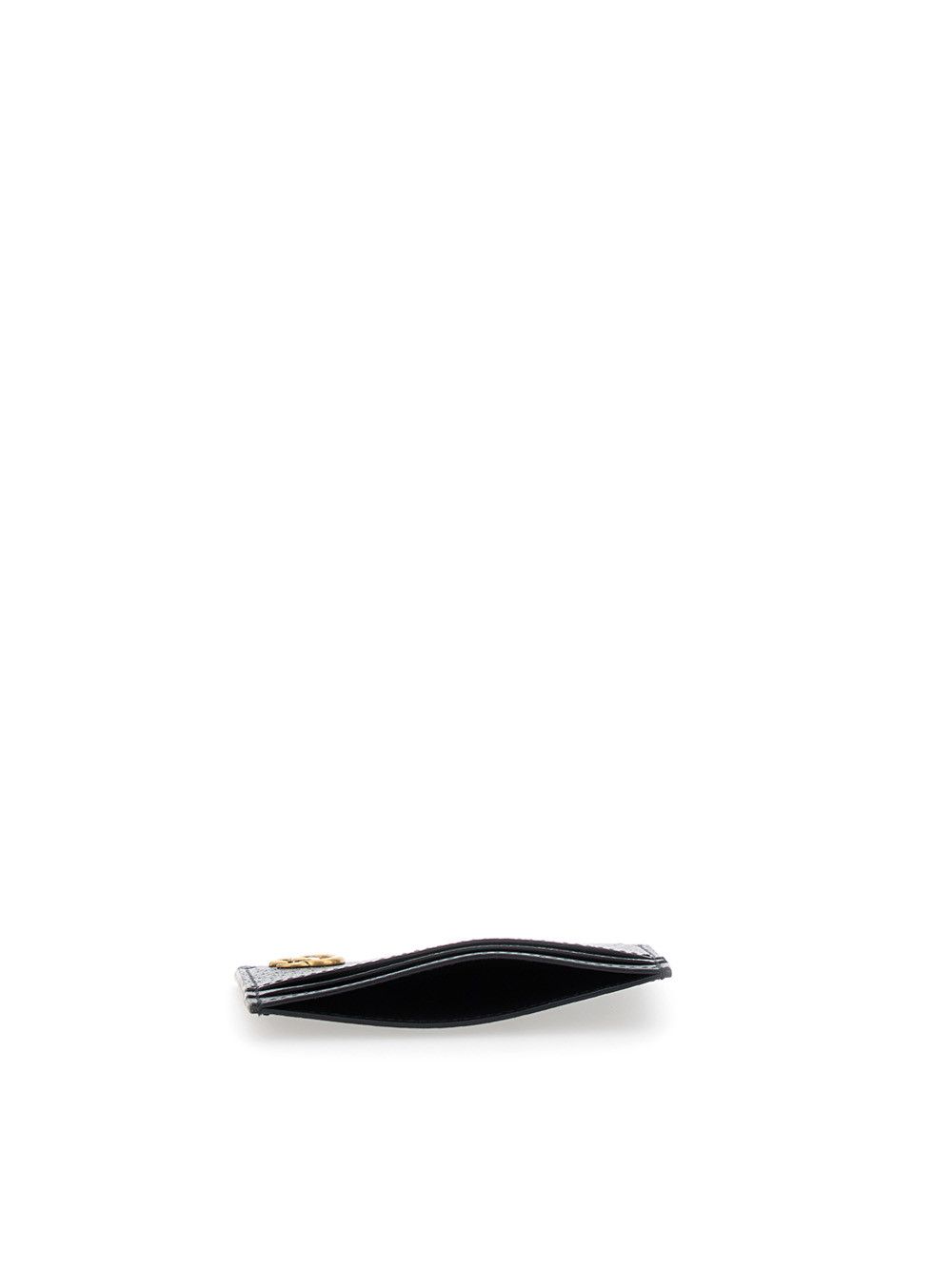 Gucci 'GG Marmont' Black Card Holder with GG Logo on the Front in Leather Men Size ONE SIZE - 5 Thumbnail
