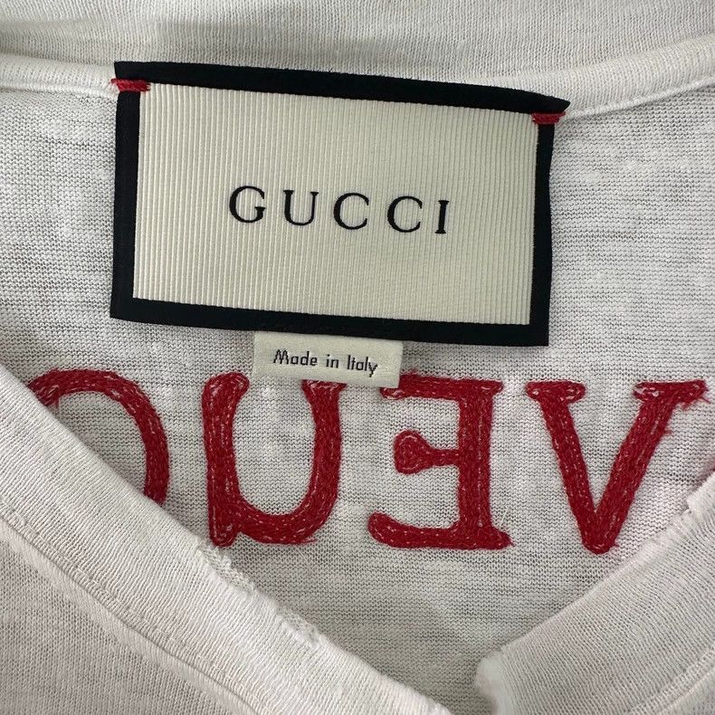 Gucci Gucci Short Sleeve Embroidery T-Shirt-dmc Size US M / EU 48-50 / 2 - 3 Thumbnail