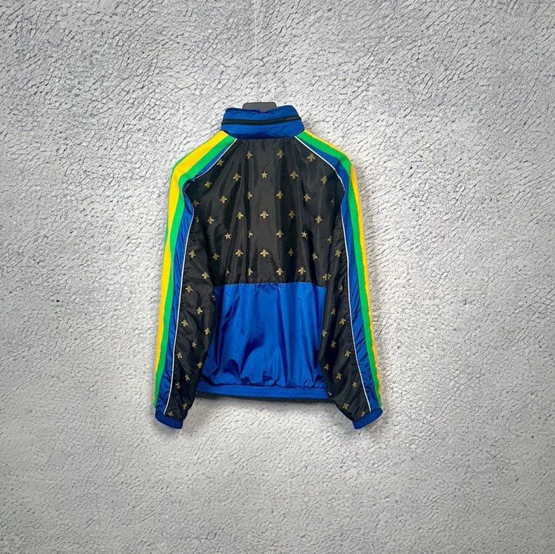 Gucci Gucci Colorful Logo Zip-Up Jacket-dmc Size US L / EU 52-54 / 3 - 2 Thumbnail