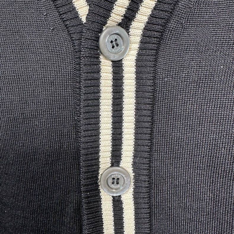 Gucci Gucci Blue Bee Pattern Cardigan Sweater-dmc Size US XS / EU 42 / 0 - 4 Thumbnail