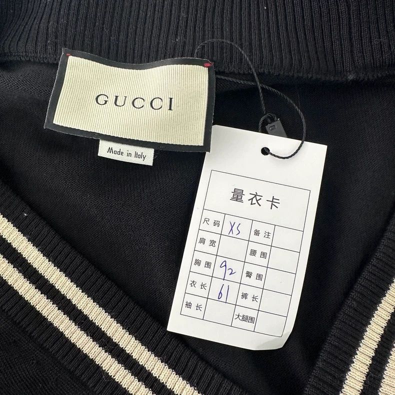 Gucci Gucci Blue Bee Pattern Cardigan Sweater-dmc Size US XS / EU 42 / 0 - 6 Thumbnail