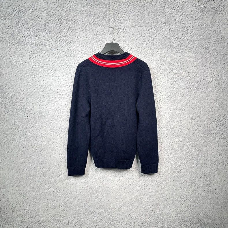 Gucci Gucci SS22 Bee V-Neck Knit Sweater-dmc Size US M / EU 48-50 / 2 - 2 Thumbnail
