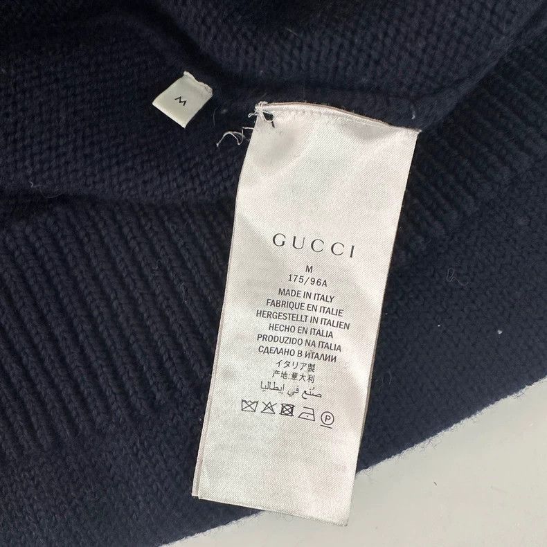 Gucci Gucci SS22 Bee V-Neck Knit Sweater-dmc Size US M / EU 48-50 / 2 - 3 Thumbnail