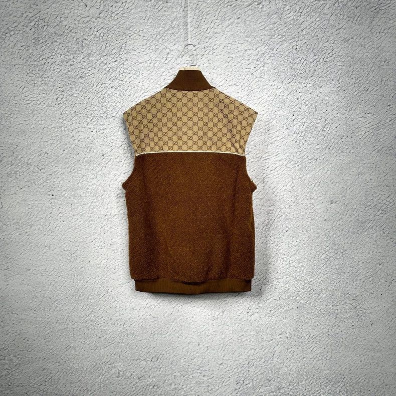 Gucci Gucci Long Sleeve Zipper Jacket with GG Pattern-dmc Size US L / EU 52-54 / 3 - 4 Thumbnail