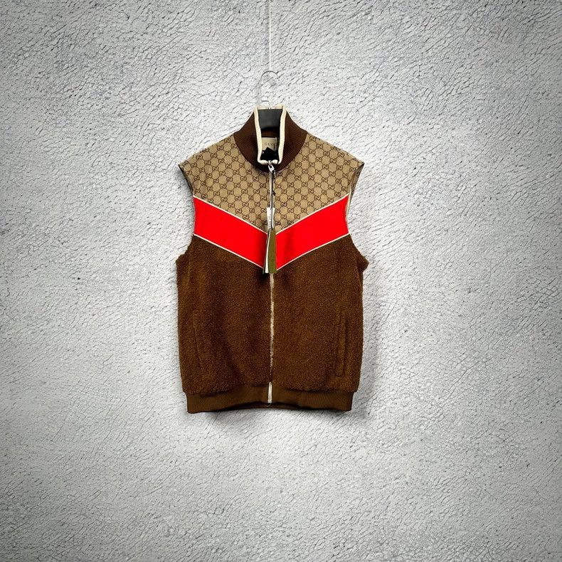 Gucci Gucci Long Sleeve Zipper Jacket with GG Pattern-dmc Size US L / EU 52-54 / 3 - 3 Thumbnail