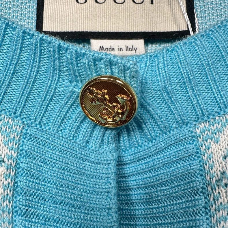 Gucci Gucci Wool Cardigan with GG Print-dmc Size US XXL / EU 58 / 5 - 3 Thumbnail