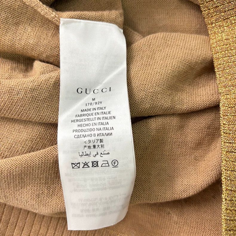 Gucci Gucci Patterned Knitwear with Rhinestones-dmc Size US M / EU 48-50 / 2 - 5 Thumbnail