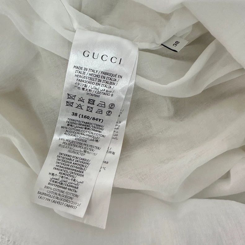 Gucci Gucci Lantern Sleeve Printed Long Dress-dmc Size US M / EU 48-50 / 2 - 6 Thumbnail