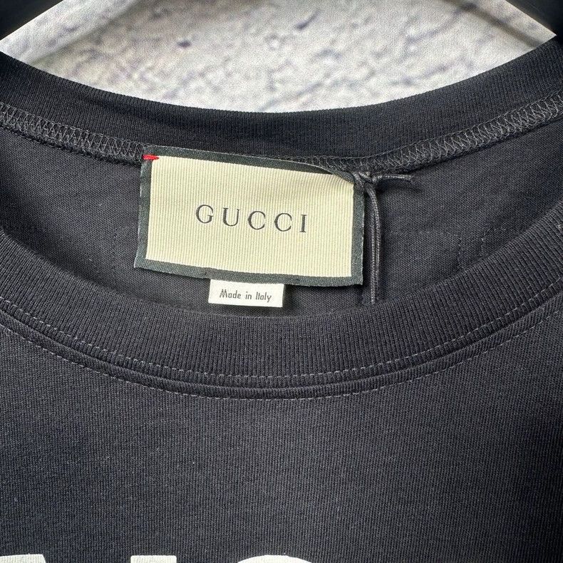 Gucci Gucci Black Animal Print Cotton T-shirt-dmc Size US M / EU 48-50 / 2 - 3 Thumbnail