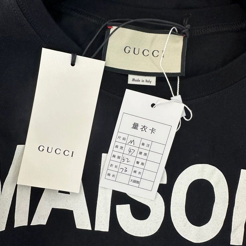 Gucci Gucci Black Animal Print Cotton T-shirt-dmc Size US M / EU 48-50 / 2 - 5 Thumbnail