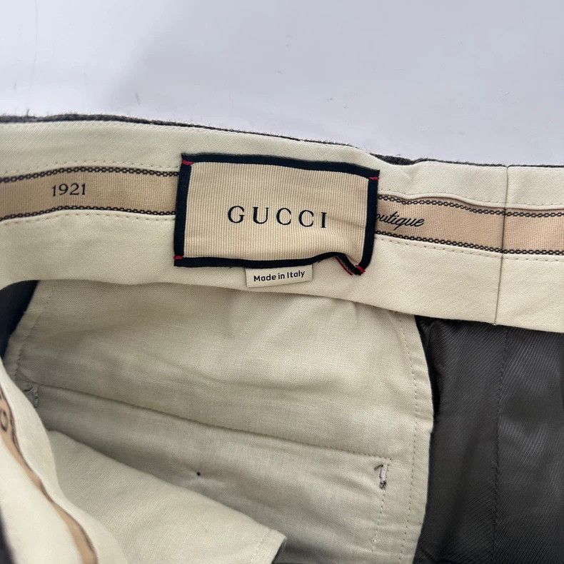 Gucci Gucci Wool Plaid Trousers for Women-dmc Size US 31 - 4 Thumbnail
