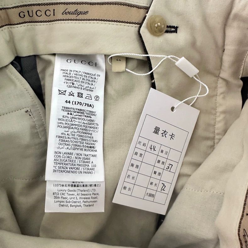 Gucci Gucci Wool Plaid Trousers for Women-dmc Size US 31 - 6 Thumbnail