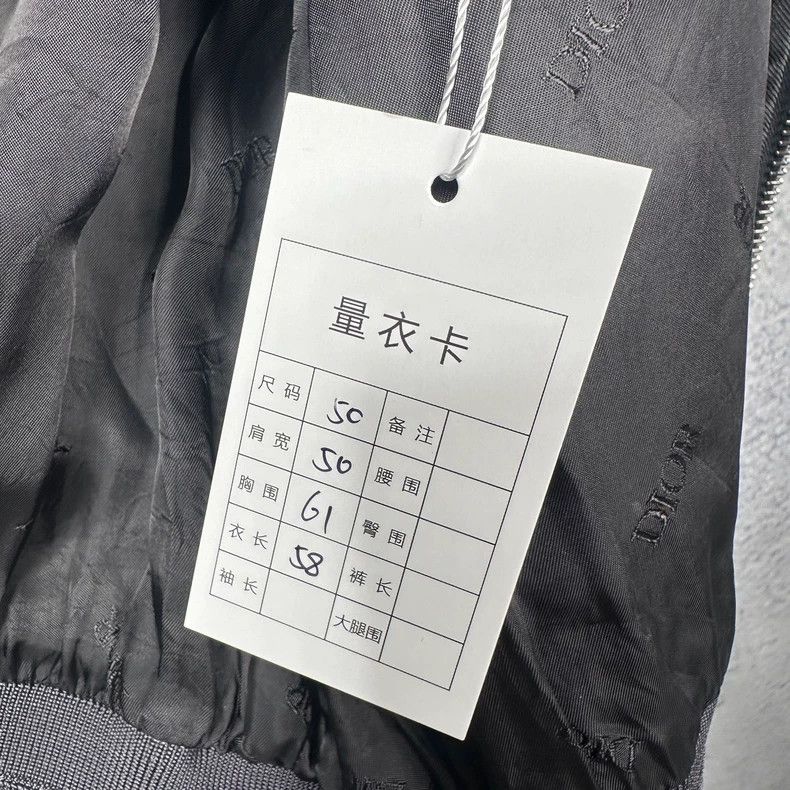 Dior Dior Black Embroidered Logo MA1 Jacket-dmc Size US M / EU 48-50 / 2 - 7 Thumbnail