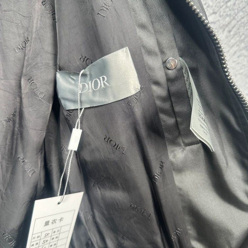 Dior Dior Black Embroidered Logo MA1 Jacket-dmc Size US M / EU 48-50 / 2 - 6 Thumbnail
