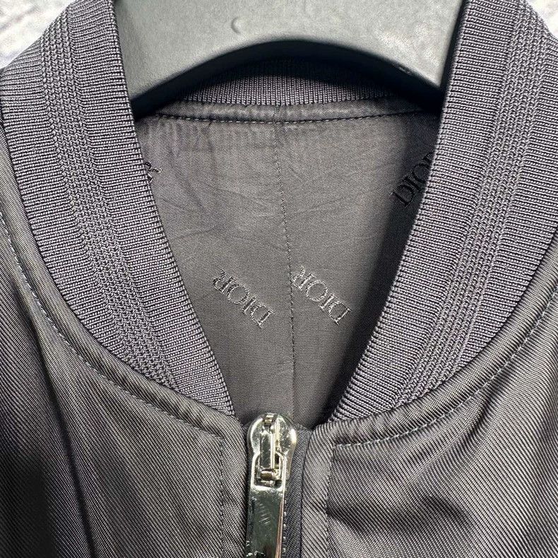 Dior Dior Black Embroidered Logo MA1 Jacket-dmc Size US M / EU 48-50 / 2 - 4 Thumbnail
