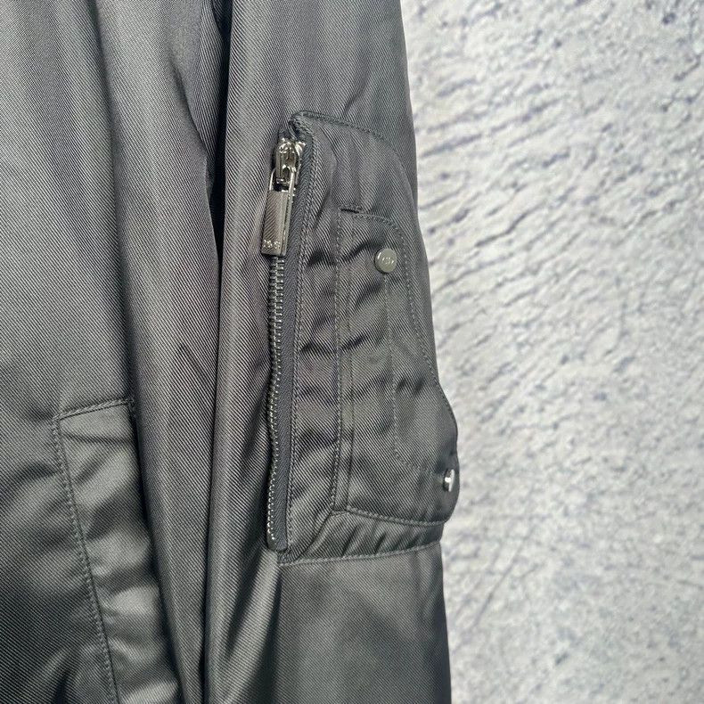 Dior Dior Black Embroidered Logo MA1 Jacket-dmc Size US M / EU 48-50 / 2 - 5 Thumbnail