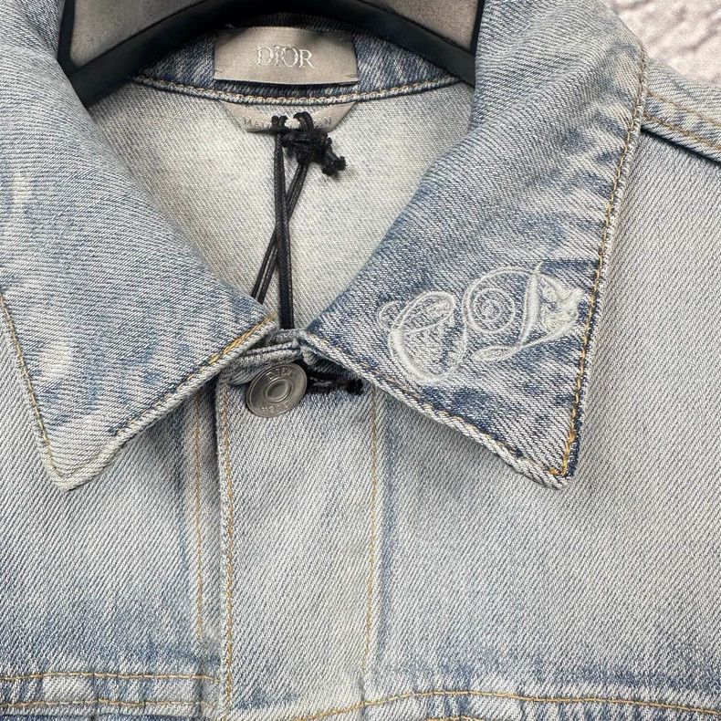 Dior Dior Kenny Scharf Denim Jacket-dmc Size US M / EU 48-50 / 2 - 2 Thumbnail