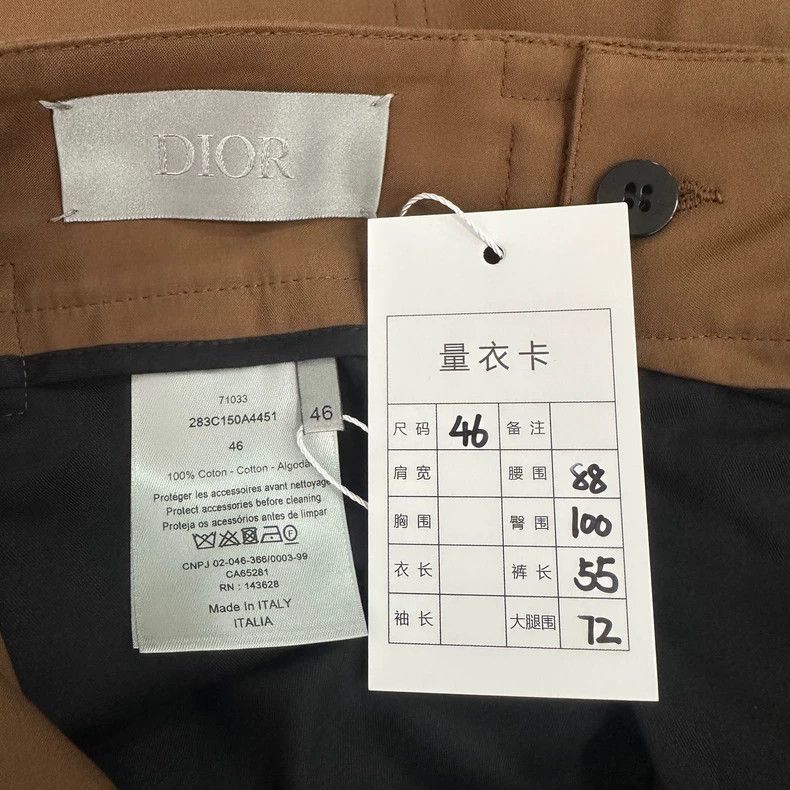 Dior Dior Utility Style Cotton Cargo Shorts-dmc Size US 36 / EU 52 - 4 Thumbnail