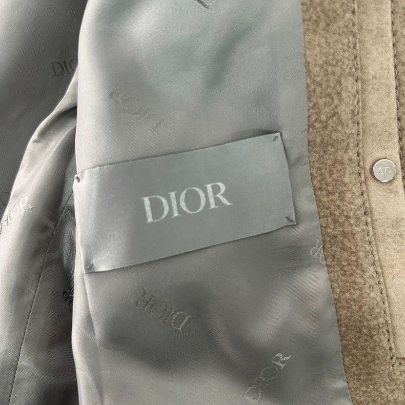 Dior Dior Beige Suede Pilot Jacket-dmc Size US M / EU 48-50 / 2 - 6 Thumbnail