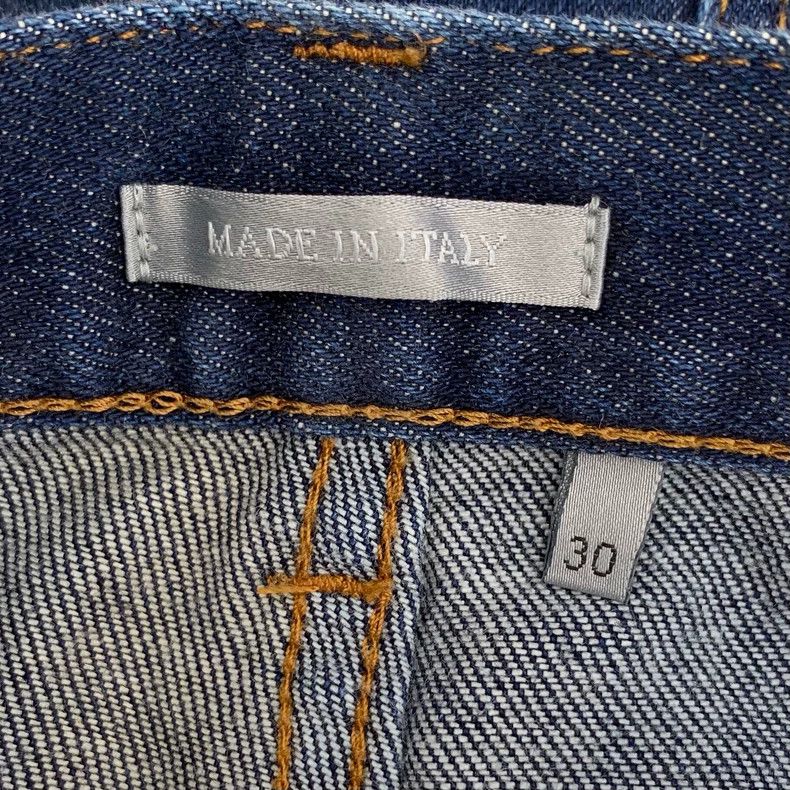 Dior Dior Dark Blue Embroidered Logo Denim Pants-dmc Size US 30 / EU 46 - 6 Thumbnail