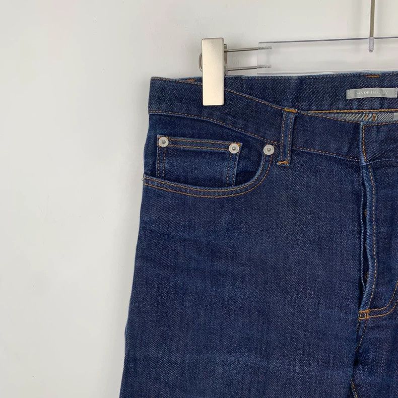 Dior Dior Dark Blue Embroidered Logo Denim Pants-dmc Size US 30 / EU 46 - 2 Thumbnail
