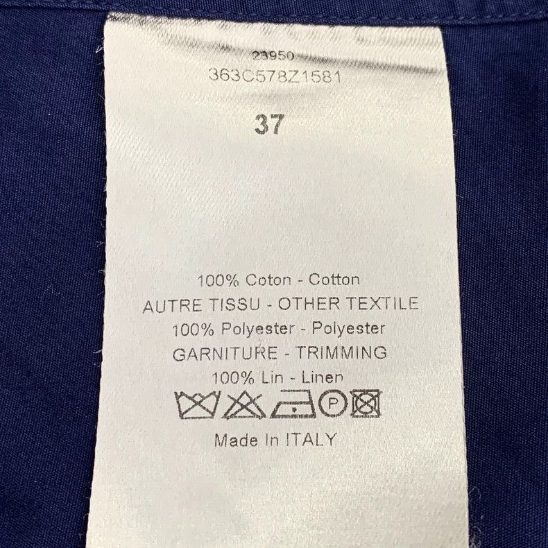Dior Dior Blue Long Sleeve Cotton Shirt-dmc Size US M / EU 48-50 / 2 - 6 Thumbnail