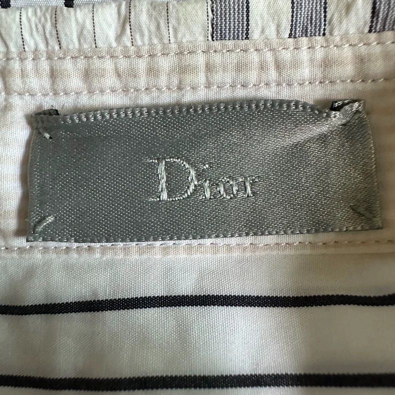 Dior Color Blocked Striped Shirt by Dior-dmc Size US M / EU 48-50 / 2 - 9 Thumbnail