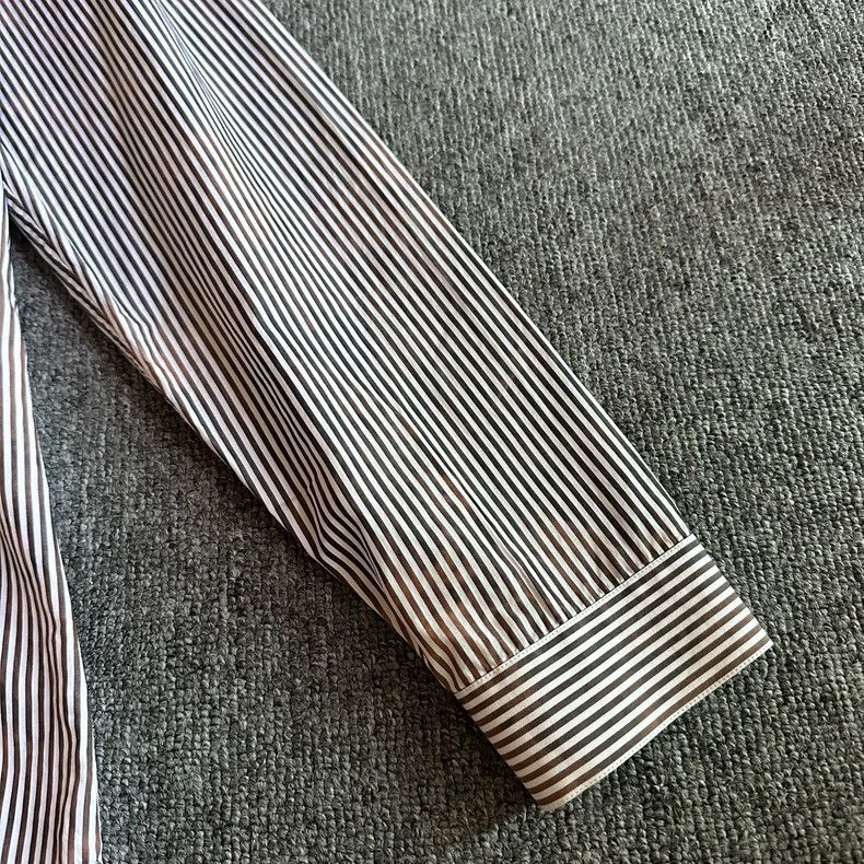 Dior Color Blocked Striped Shirt by Dior-dmc Size US M / EU 48-50 / 2 - 4 Thumbnail