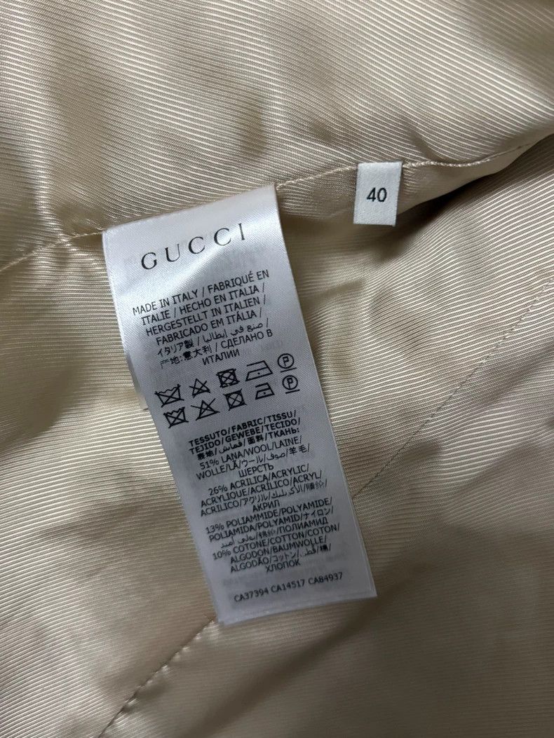 Gucci Gucci Logo Tweed Cardigan Jacket-dmc Size US M / EU 48-50 / 2 - 3 Thumbnail
