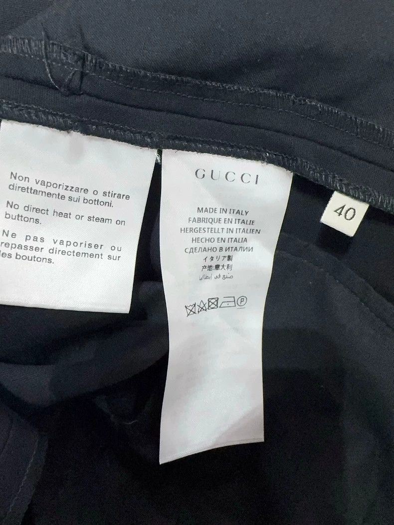 Gucci Gucci Black Trousers for Men-dmc Size US 31 - 4 Thumbnail
