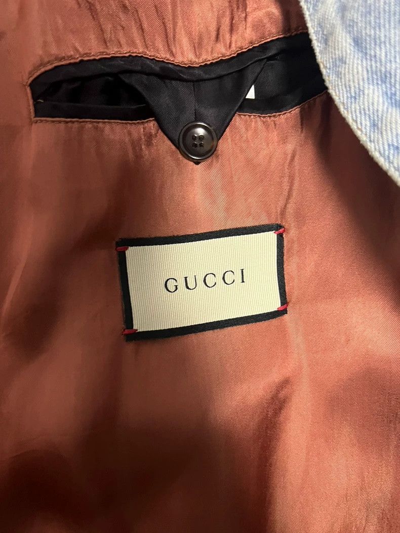 Gucci Gucci Vintage Logo Denim Jacket-dmc Size US M / EU 48-50 / 2 - 4 Thumbnail