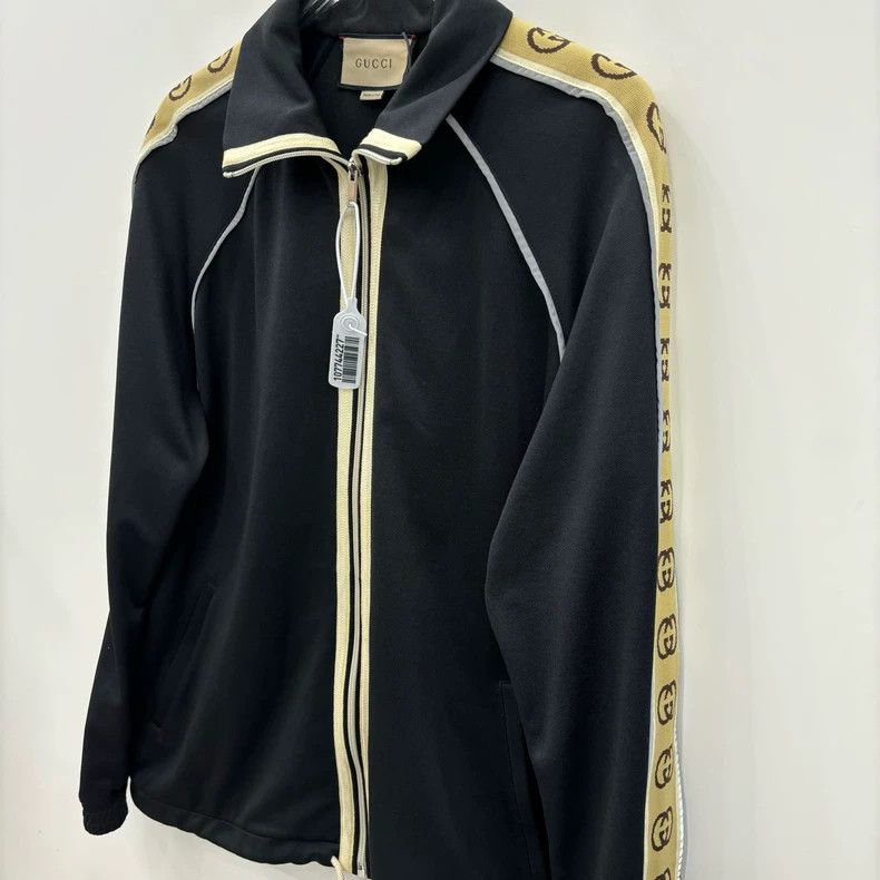 Gucci Gucci Side Logo Stripe Long Sleeve Jacket-dmc Size US L / EU 52-54 / 3 - 3 Thumbnail