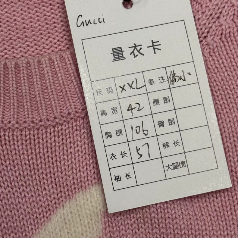 Gucci Pink Gucci Love Apple Sweater for Women-dmc Size US XXL / EU 58 / 5 - 8 Thumbnail