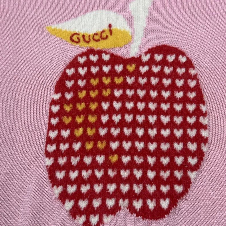 Gucci Pink Gucci Love Apple Sweater for Women-dmc Size US XXL / EU 58 / 5 - 3 Thumbnail