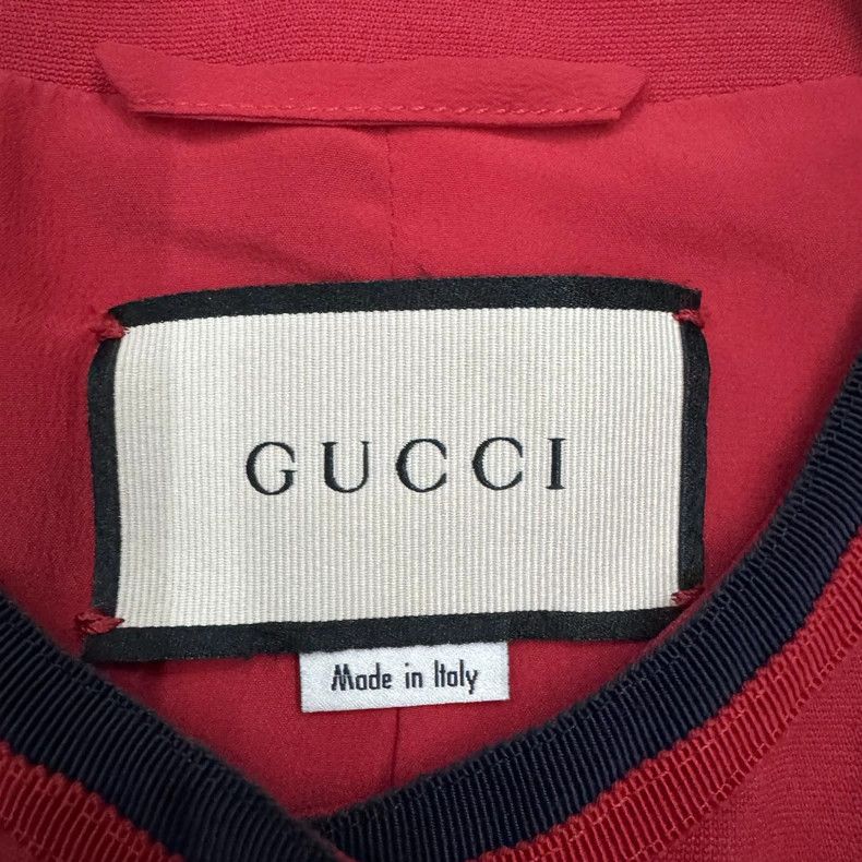 Gucci Red Multi-Pocket Button Jacket by Gucci-dmc Size US M / EU 48-50 / 2 - 6 Thumbnail