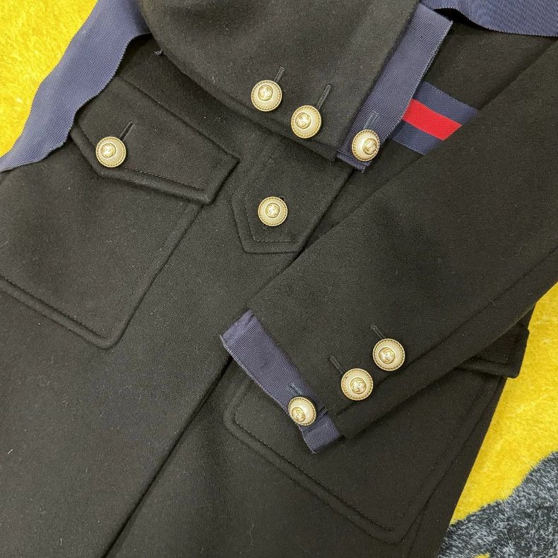 Gucci Gucci Slim Wool Long Coat for Women-dmc Size US M / EU 48-50 / 2 - 5 Thumbnail
