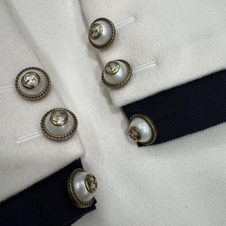 Gucci Gucci Wool Mid-Length Coat for Women-dmc Size US M / EU 48-50 / 2 - 5 Thumbnail
