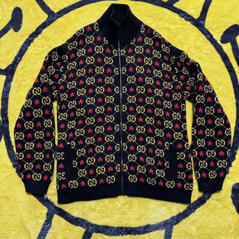 Gucci Gucci Logo Print Cotton Long Sleeve Jacket-dmc Size US L / EU 52-54 / 3 - 3 Thumbnail