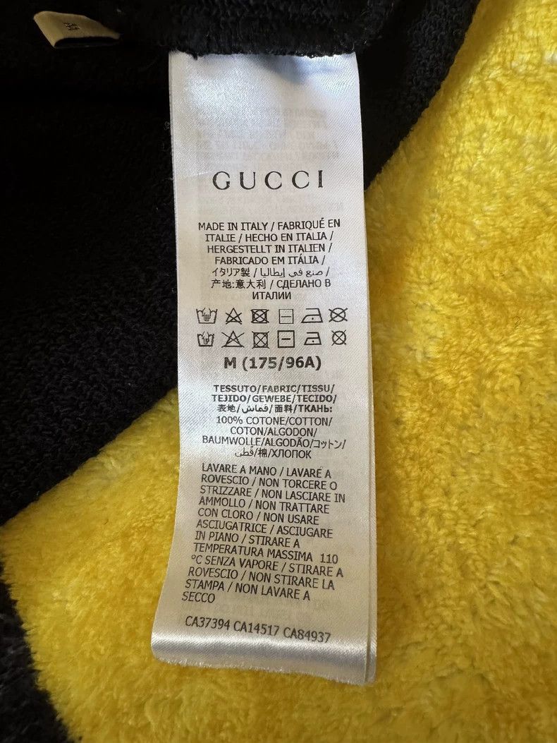 Gucci Gucci Black Logo Hooded Sweatshirt-dmc Size US M / EU 48-50 / 2 - 9 Thumbnail