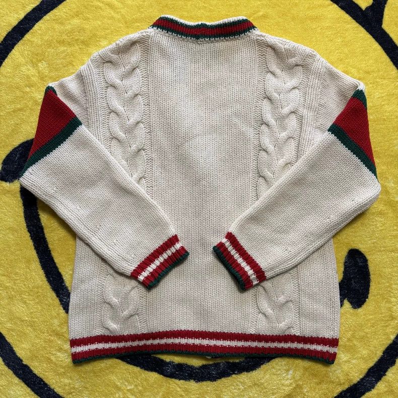 Gucci Gucci V-Neck Wool Cardigan with Pockets-dmc Size US XS / EU 42 / 0 - 2 Thumbnail