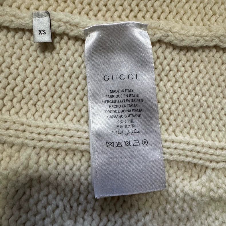Gucci Gucci V-Neck Wool Cardigan with Pockets-dmc Size US XS / EU 42 / 0 - 6 Thumbnail