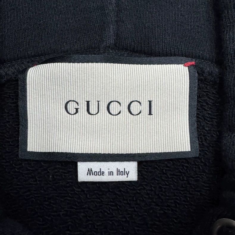 Gucci Gucci Color Logo Black Hoodie-dmc Size US M / EU 48-50 / 2 - 6 Thumbnail