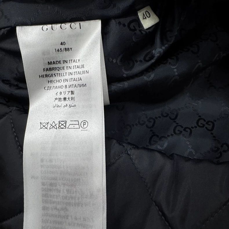 Gucci Classic Gucci Long Sleeve Quilted Jacket-dmc Size US M / EU 48-50 / 2 - 6 Thumbnail